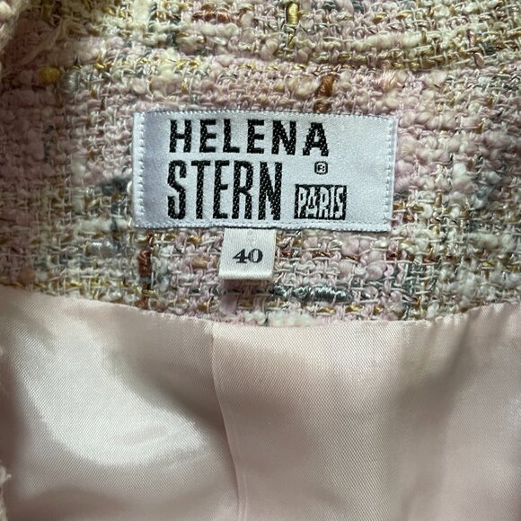 Helena Stern PARIS Pink Preloved Blazer/Jacket, size FR 40 - Picture 4 of 7